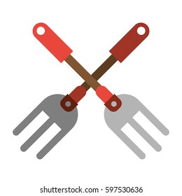 garden fork handle image