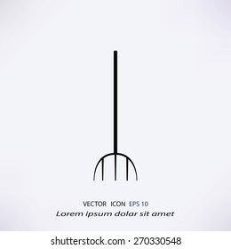 Garden fork icon