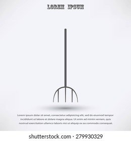 Garden fork icon