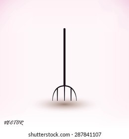 Garden fork icon