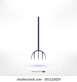 Garden fork icon