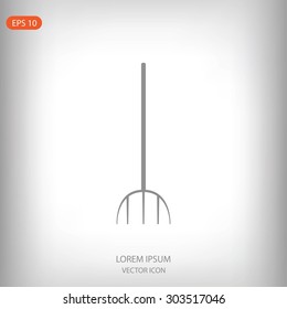 Garden fork icon