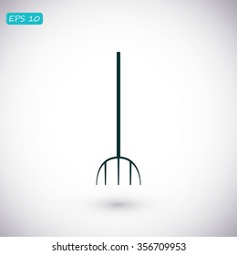Garden fork icon
