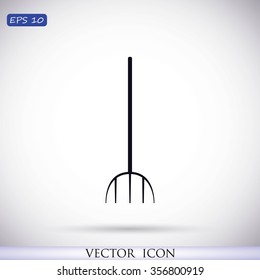Garden fork icon