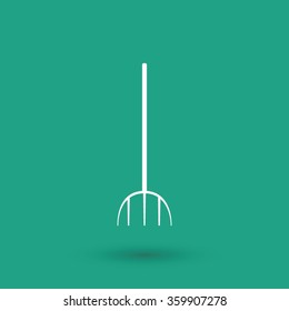 Garden fork icon