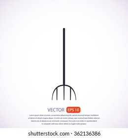 Garden fork icon
