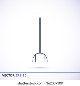Garden fork icon