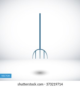 Garden fork icon