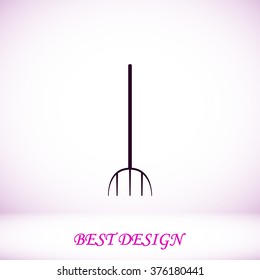 Garden fork icon