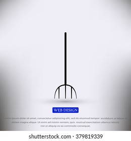 Garden fork icon
