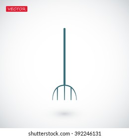 Garden fork icon