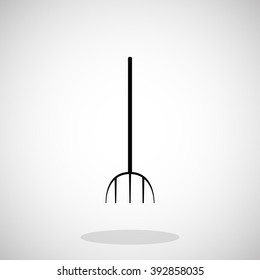 Garden fork icon