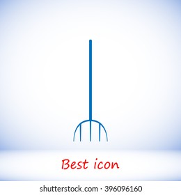 Garden fork icon