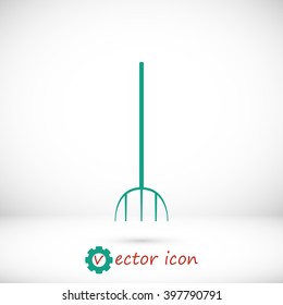 Garden fork icon
