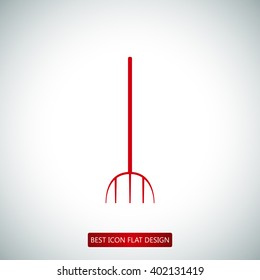 Garden fork icon