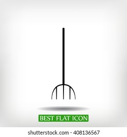 Garden fork icon