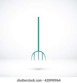 Garden fork icon