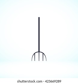 Garden fork icon