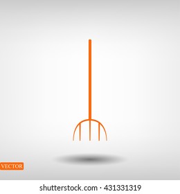 Garden fork icon
