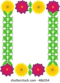 Garden frame or vignette