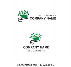 garden gardener gardening logo for website and company