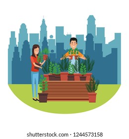 Garden and gardeners