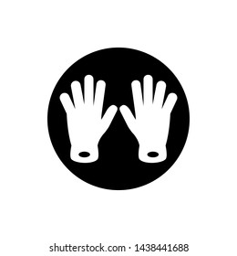 Garden Glove Icon Vector Illustration _ Vector