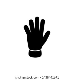 Garden Glove Icon Vector Illustration _ Vector