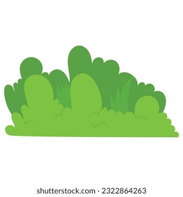 Garden grass handdrawn vector illustration 