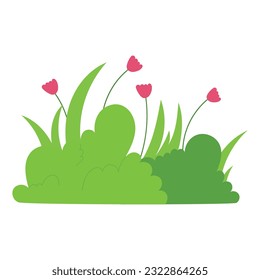 Ilustración de vectores de césped artificial 