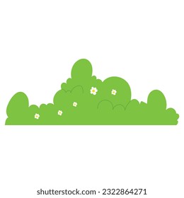 Garden grass handdrawn vector illustration 