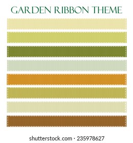 Garden Grosgrain Ribbons