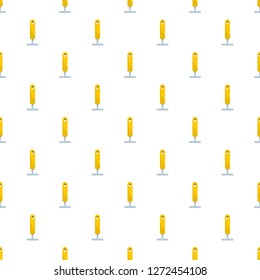 Garden hand tool pattern seamless vector repeat for any web design