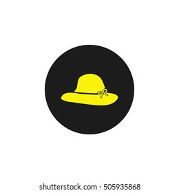 Garden hat icon.
