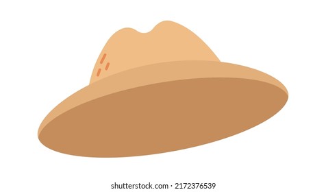 Garden hat icon. Vector illustration