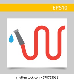 Garden hose icon