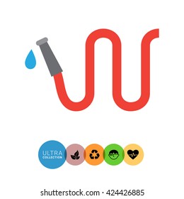 Garden hose icon