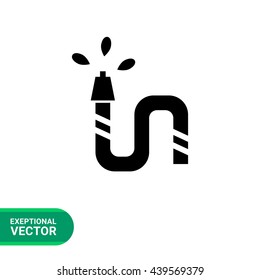 Garden hose icon