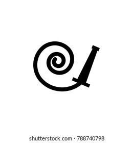 garden hose icon. Garden elements. Premium quality graphic design icon. Simple love icon for websites, web design, mobile app, info graphics on white background