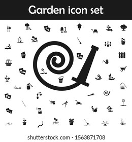 Garden hose icon. Garden icons universal set for web and mobile