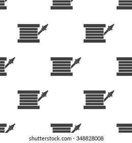  garden hose icon on white background for web