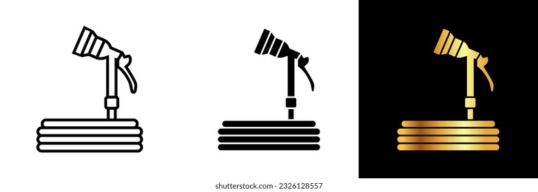 Das Garden Hose Icon ist ein vielseitiges und unverzichtbares Werkzeug für die Bewässerung von Pflanzen, die Reinigung von Außenbereichen und die Pflege eines gesunden Gartens.