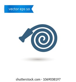 garden hose. garden hose icon. sign design. Vector EPS 10.