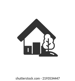 garden house icons  symbol vector elements for infographic web