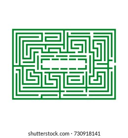 Garden icon shaped Labyrinth 