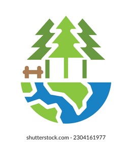 garden icon vector sign symbol graphic  illustration,
