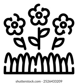 Garden icon for web, app, infographic, etc