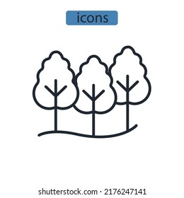 garden icons  symbol vector elements for infographic web
