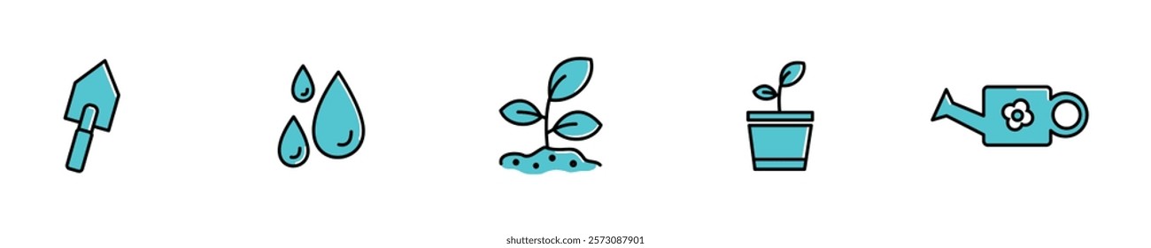 Garden Icons - Vector Style