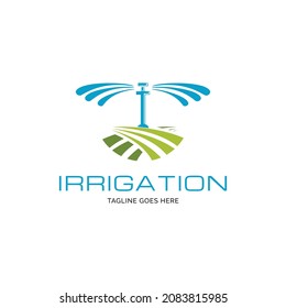 Garden irrigation logo design inspiration